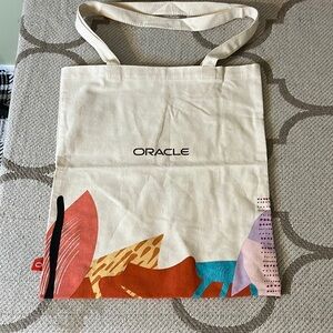Oracle canvas tote bag